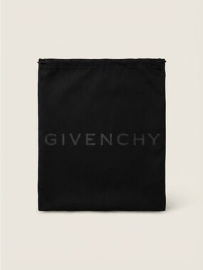 Givenchy Black Shoe Dust Bag Luxury Drawstring Storage Pouch